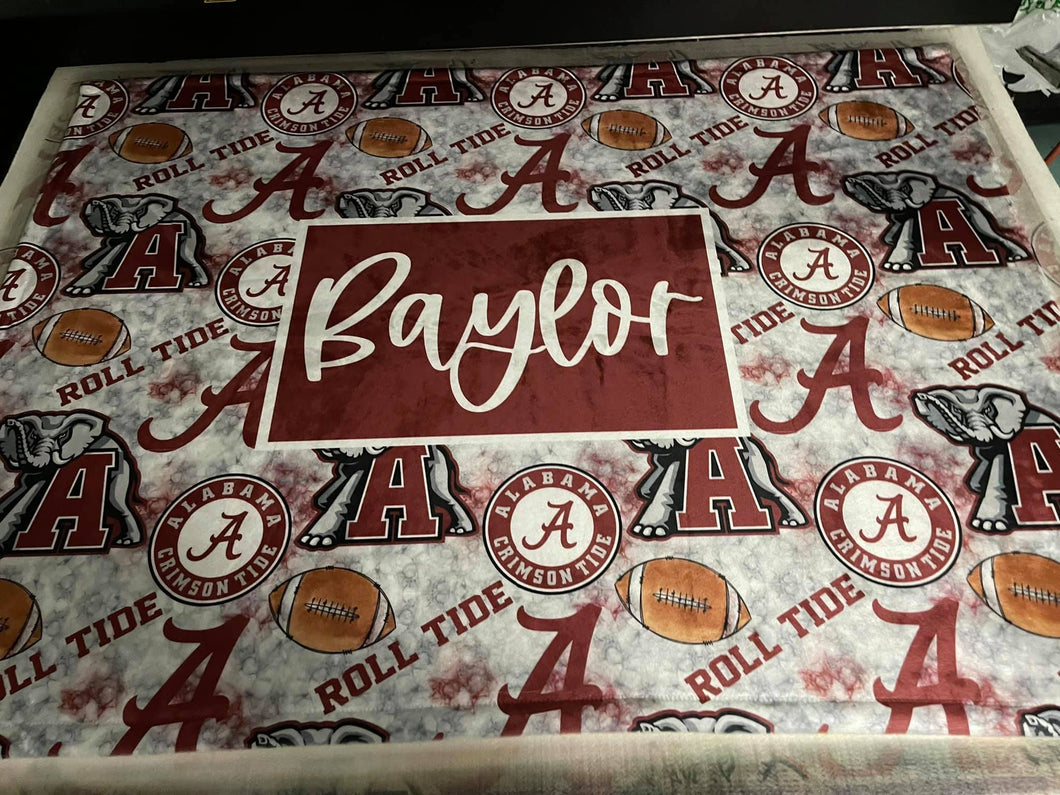 AL Football Blanket