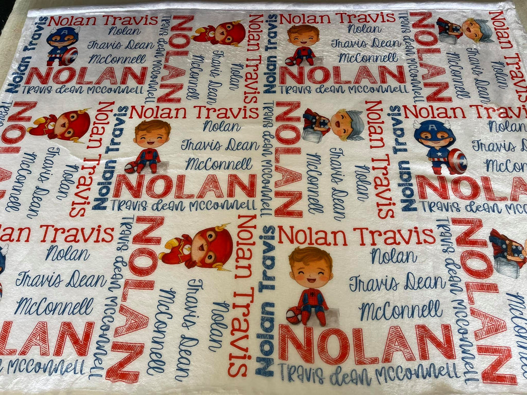 SuperHero Blanket