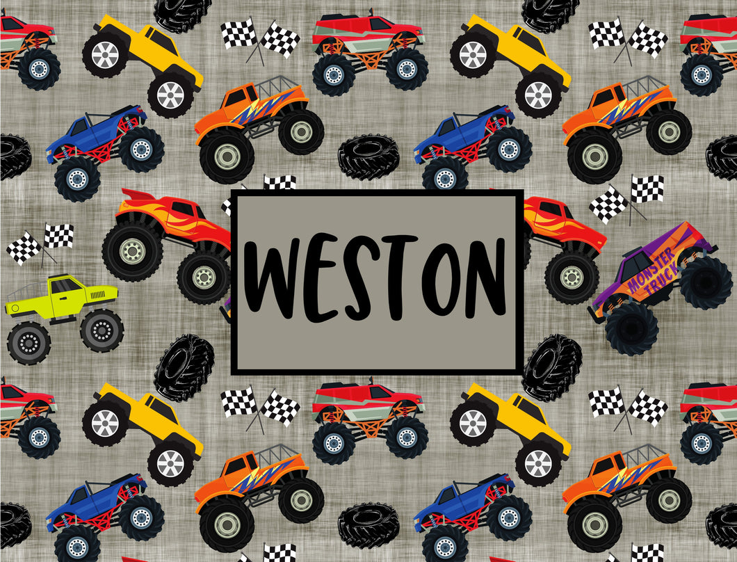 Monster Truck Blanket